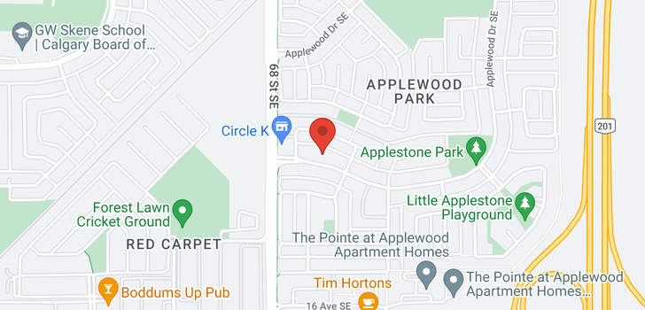map of 40 APPLEWOOD Drive SE